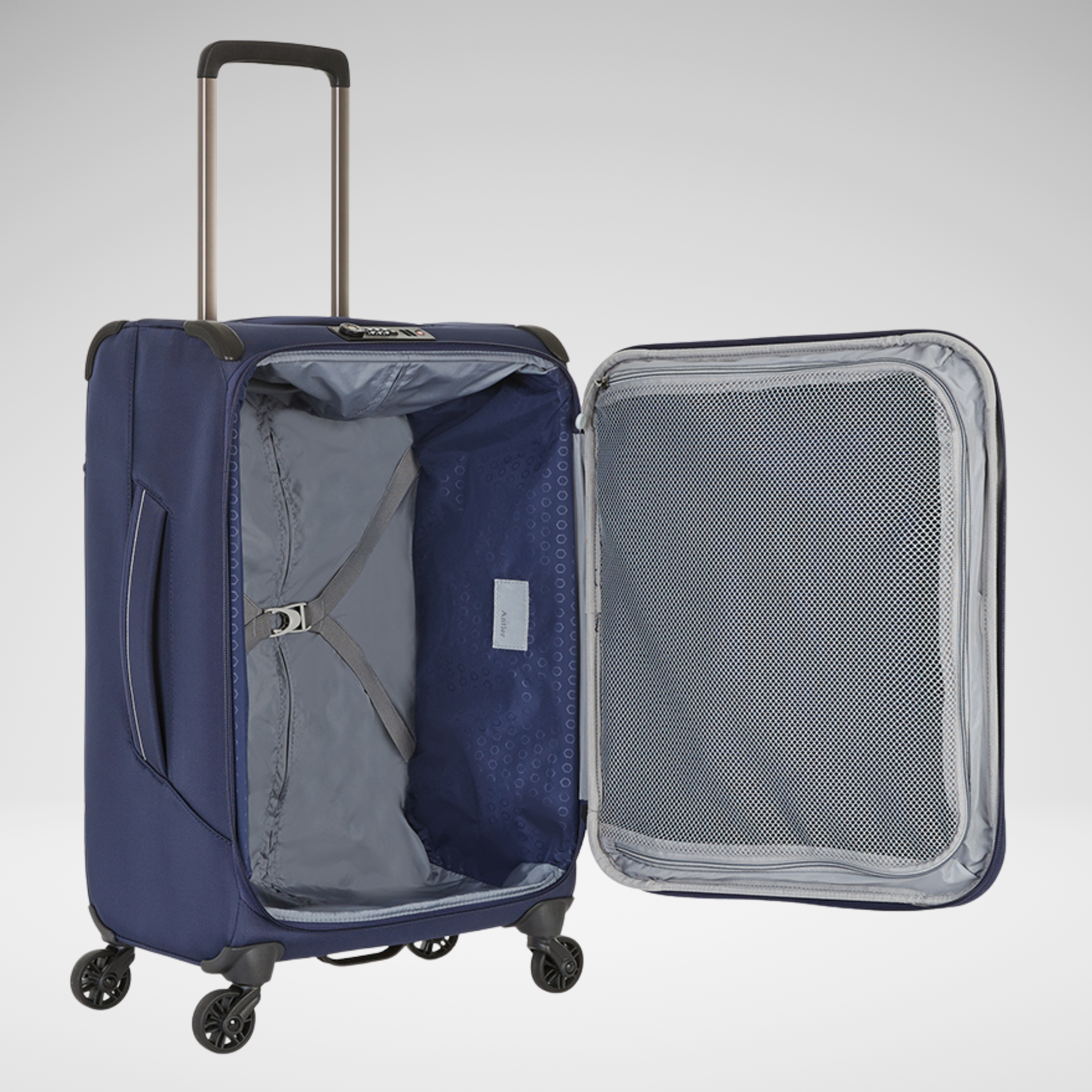 Oxygen Luggage Set of 3-Navy