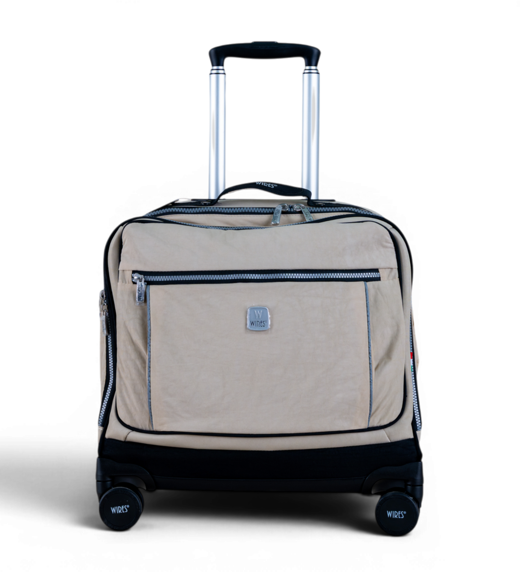 Wires 4 Wheels Rolling School Bag 4 Piece Set