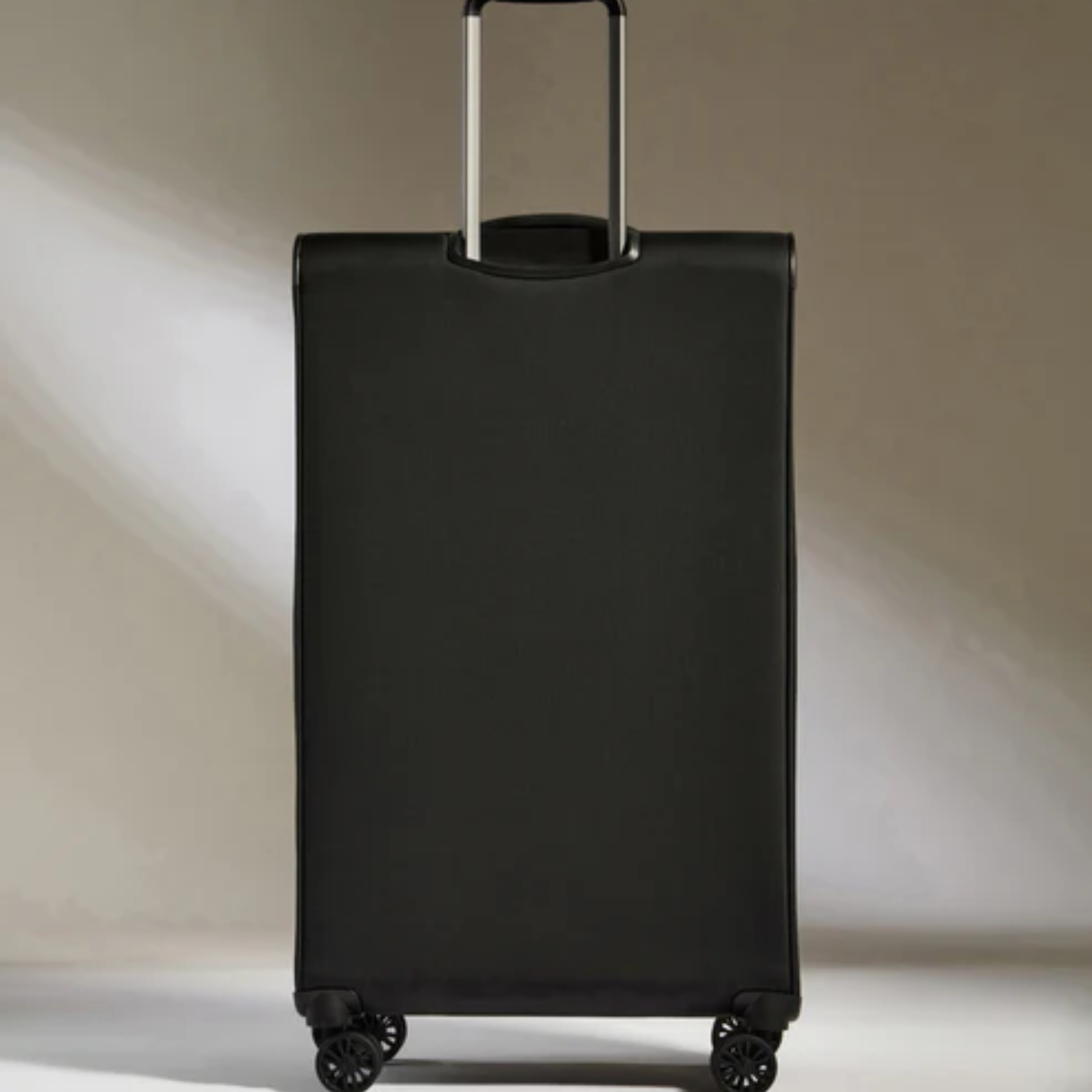 Soft Stripe Large Luggage 28 Inch-Black