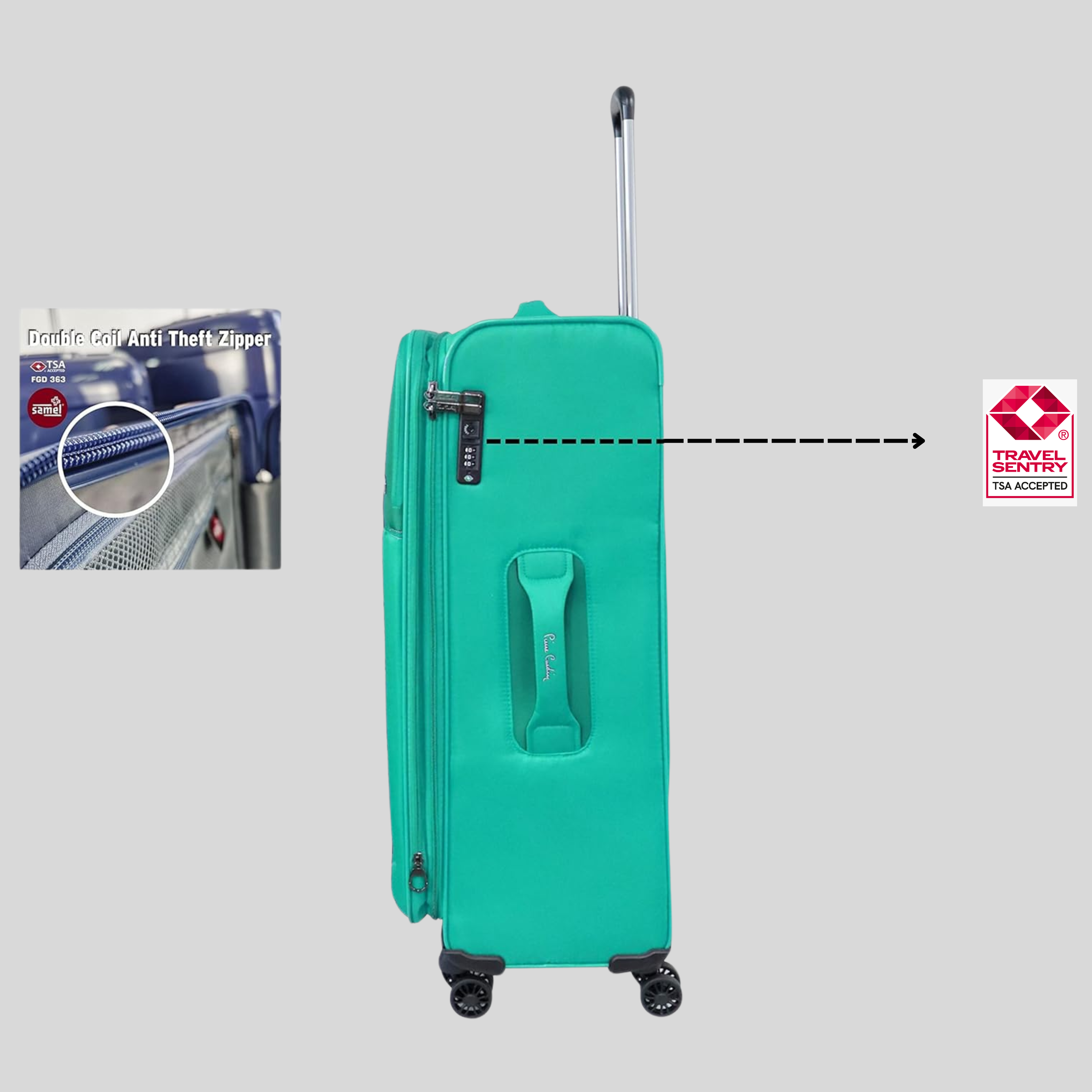 Mercury Collection Luggage Set of 3