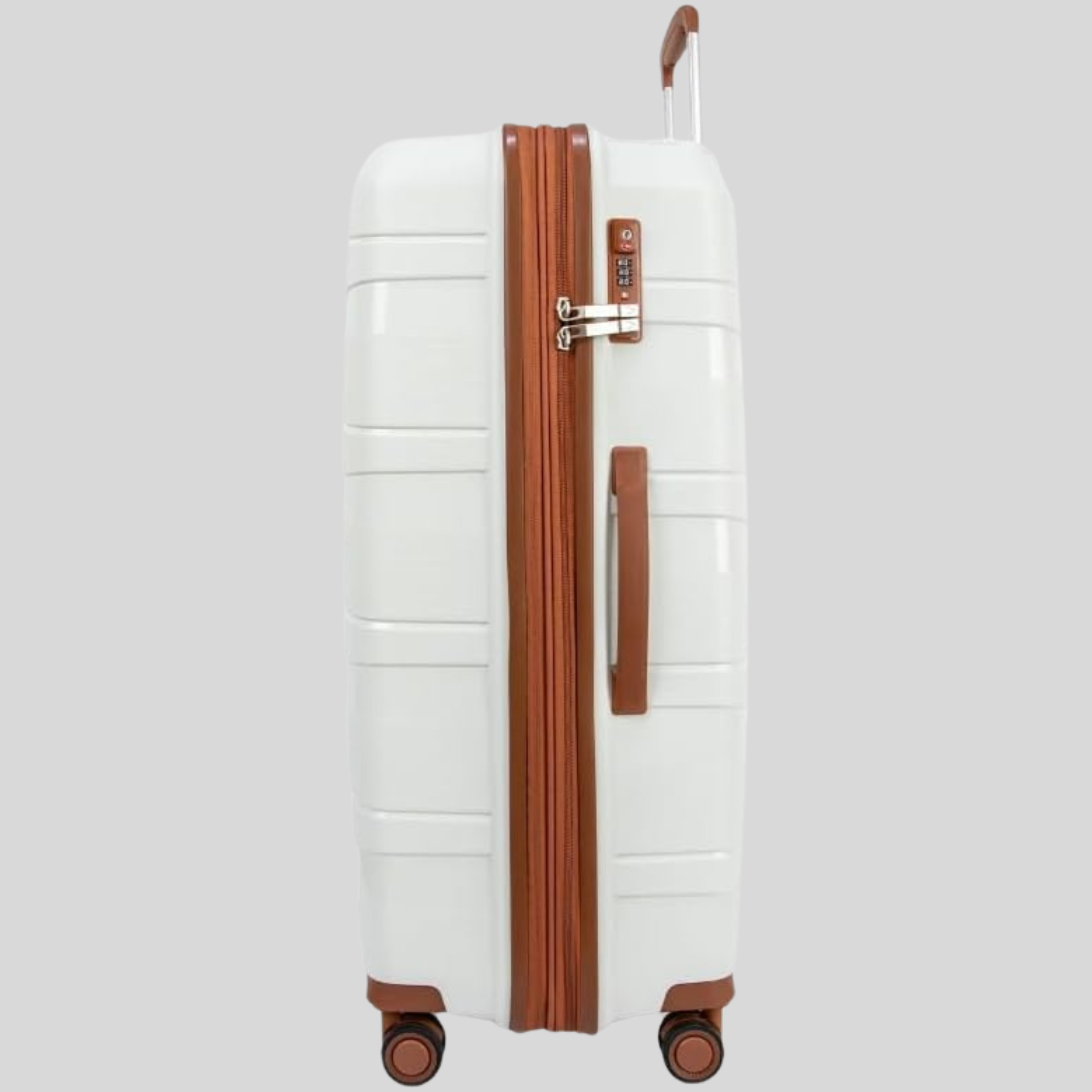 Nova Unbreakable Luggage Set of 4-White