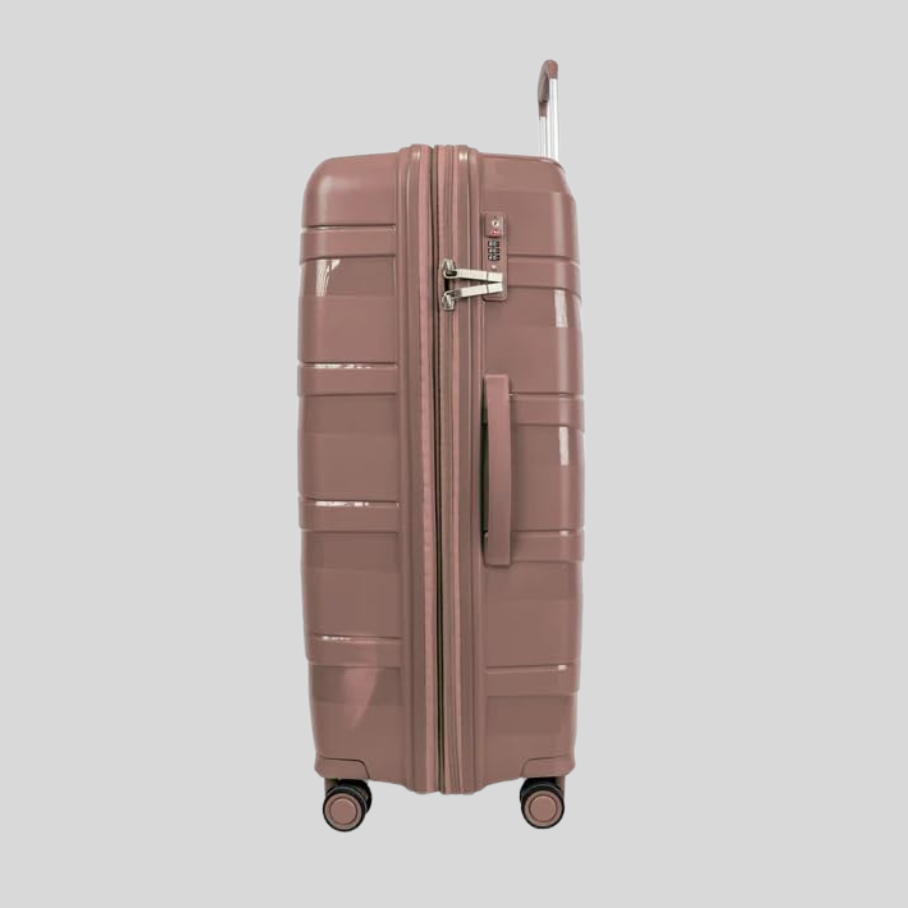 Nova Unbreakable Luggage Set of 4-Rose Gold
