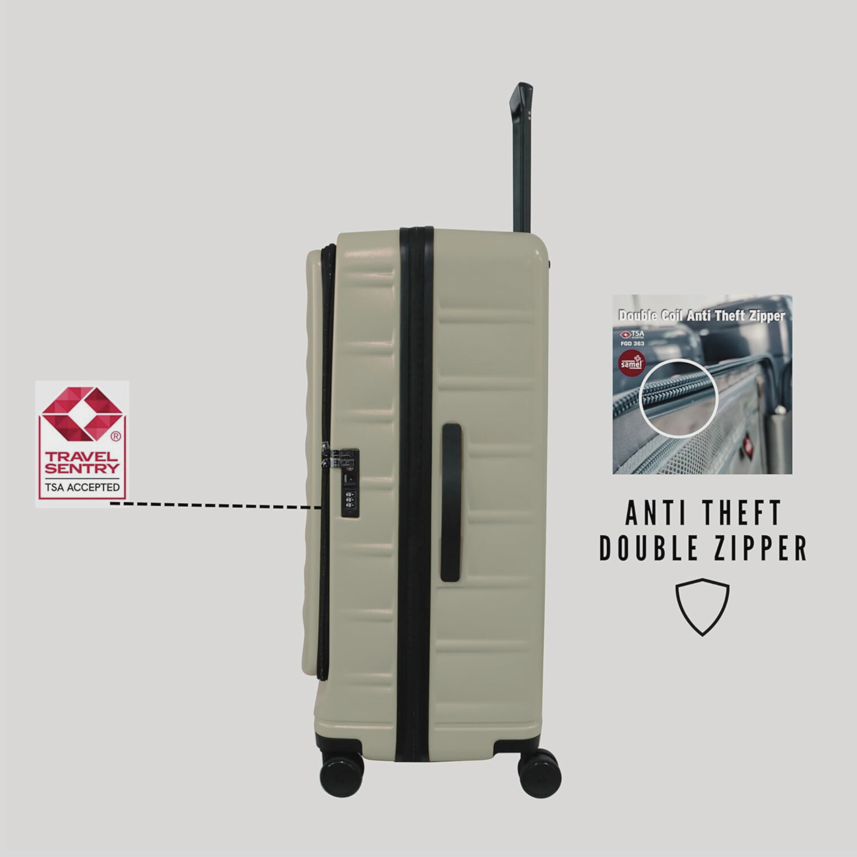 Montreal Collection Luggage Set of 3