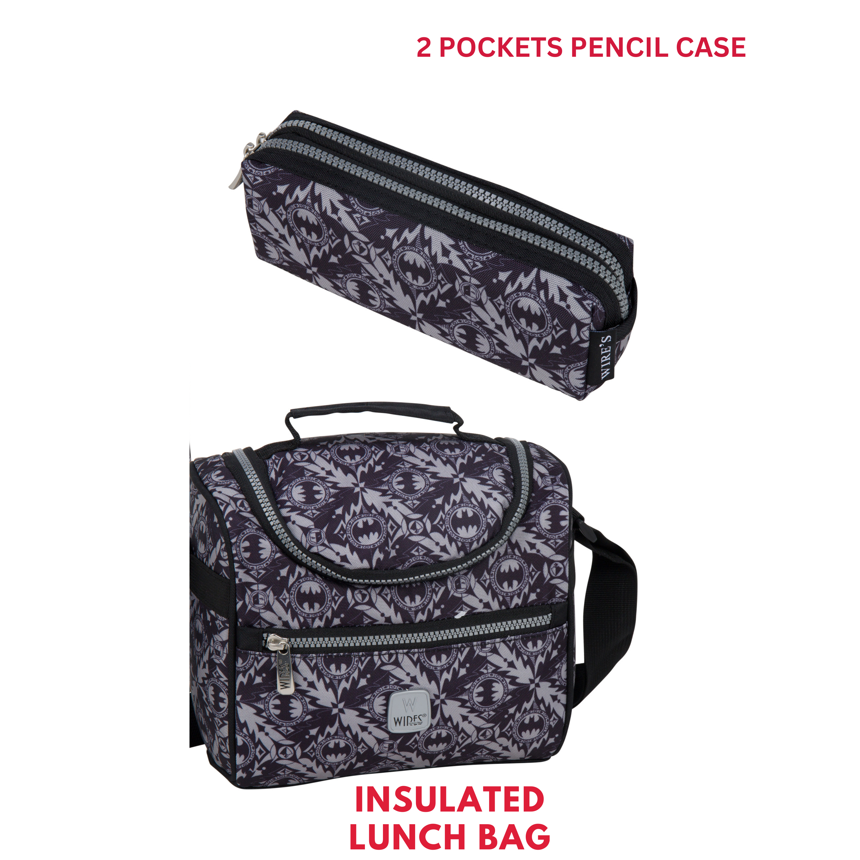 4 Wheels Trolley School Bag-Set of 5