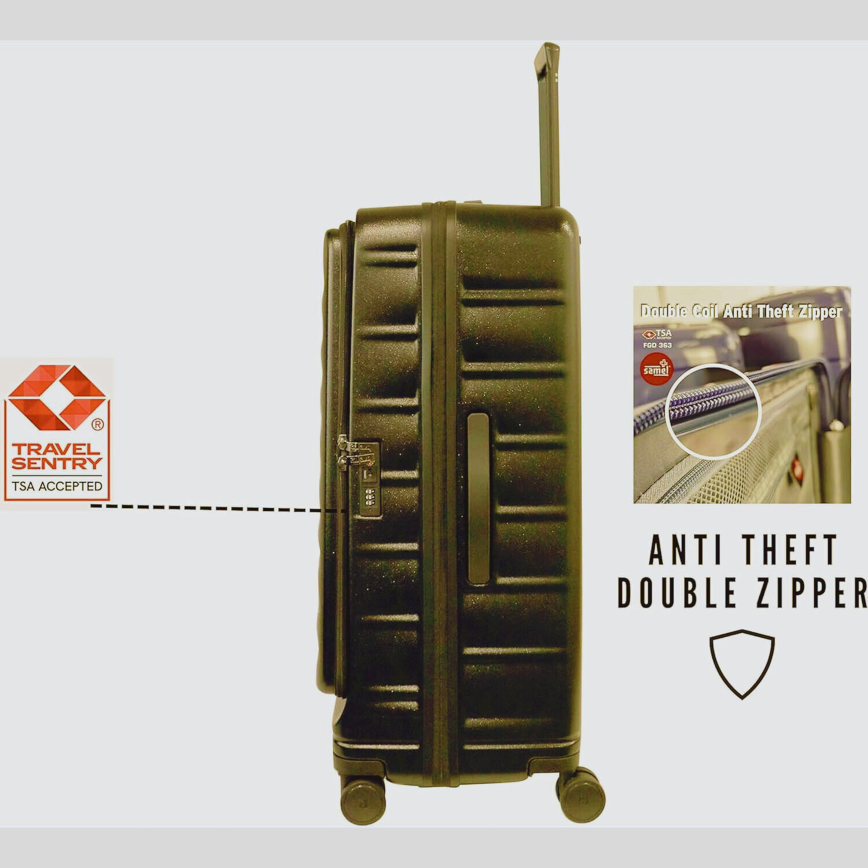 Montreal Collection Luggage Set of 3