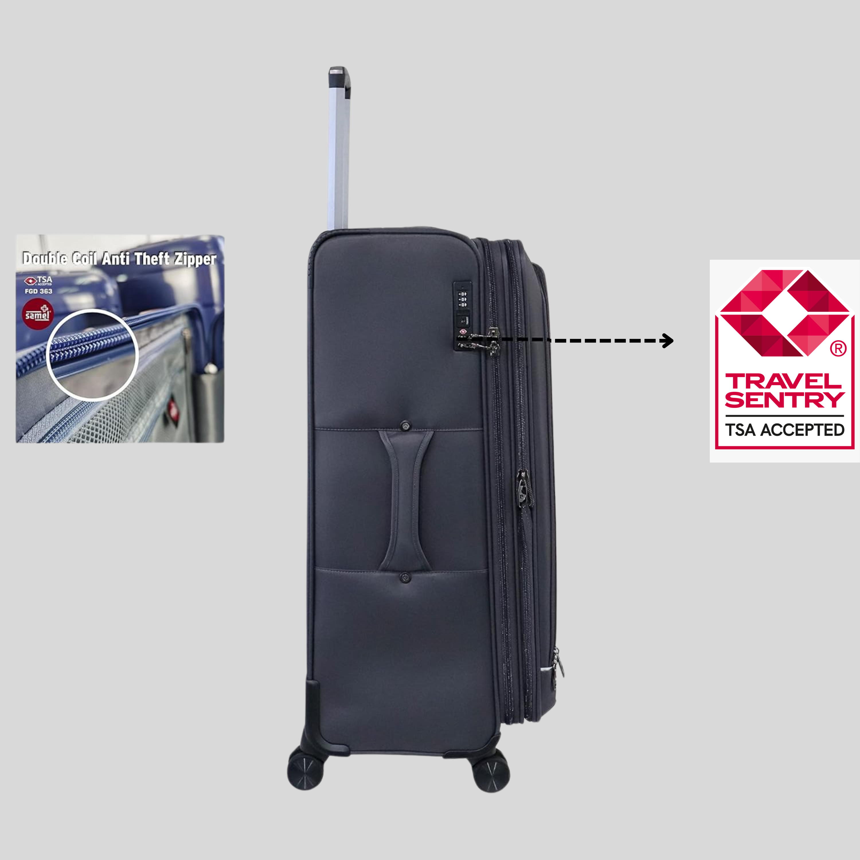 Gallen Soft Suitcase 30 Inch