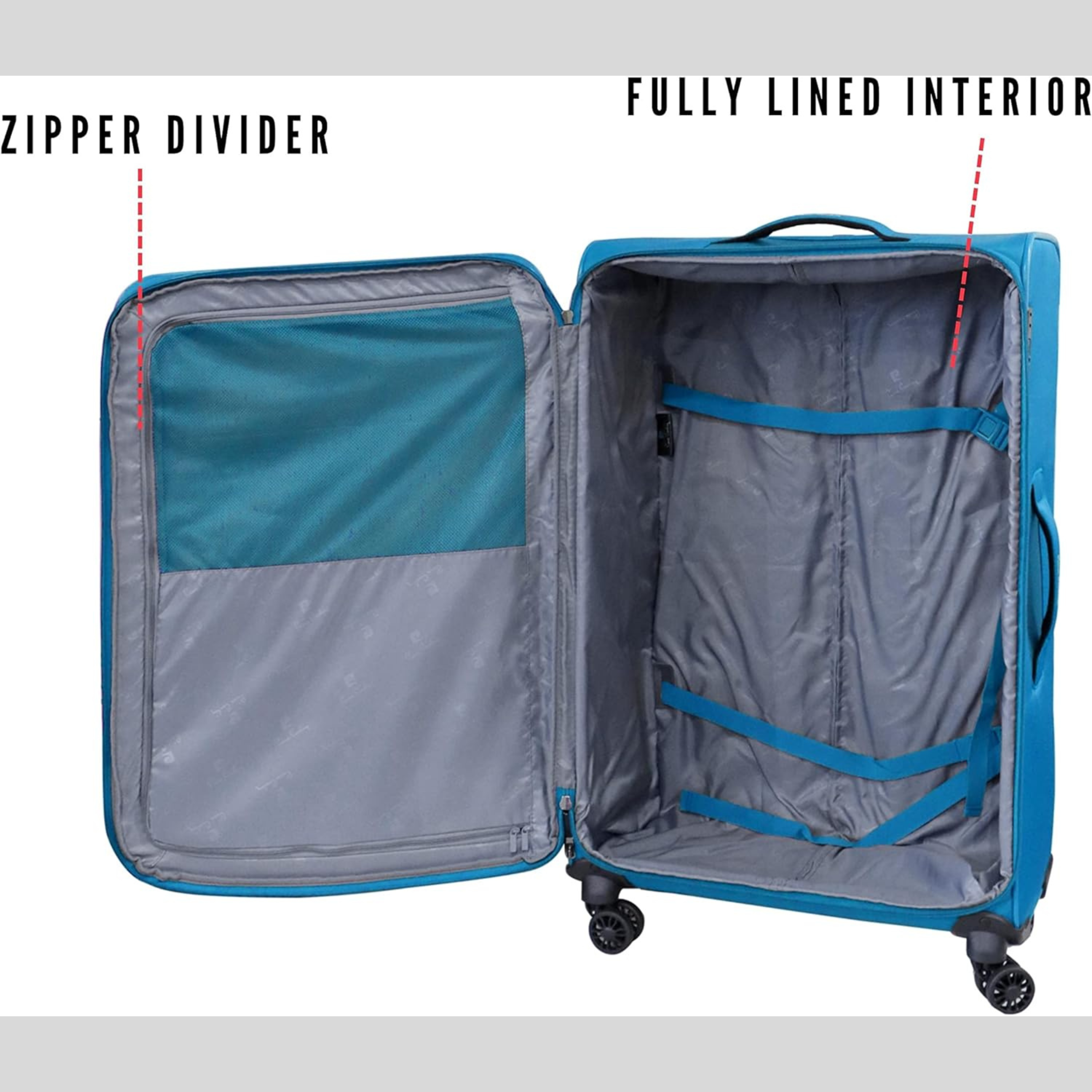 Mercury Collection Luggage Set of 3
