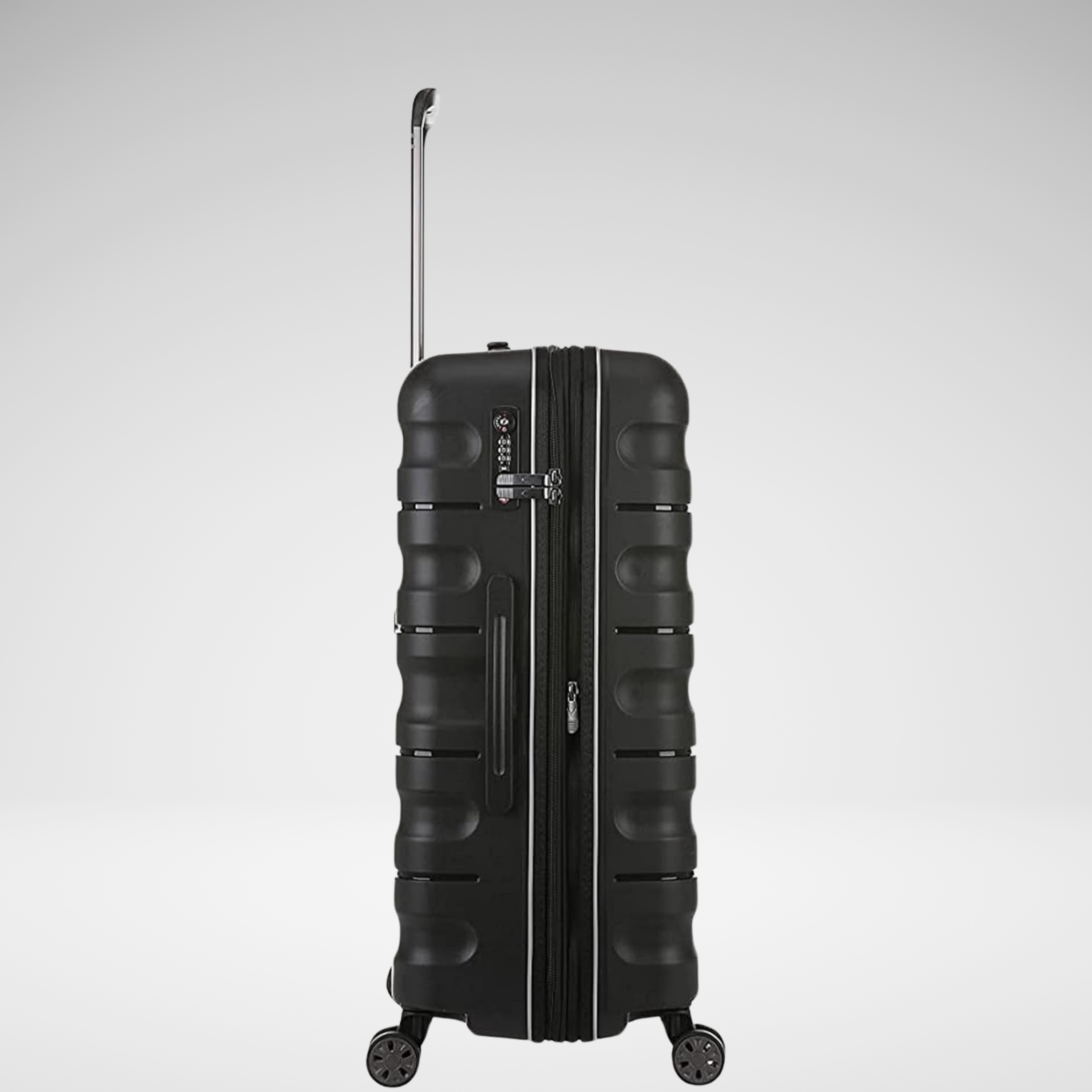 Juno Set of 3 Unbreakable Luggage-Black