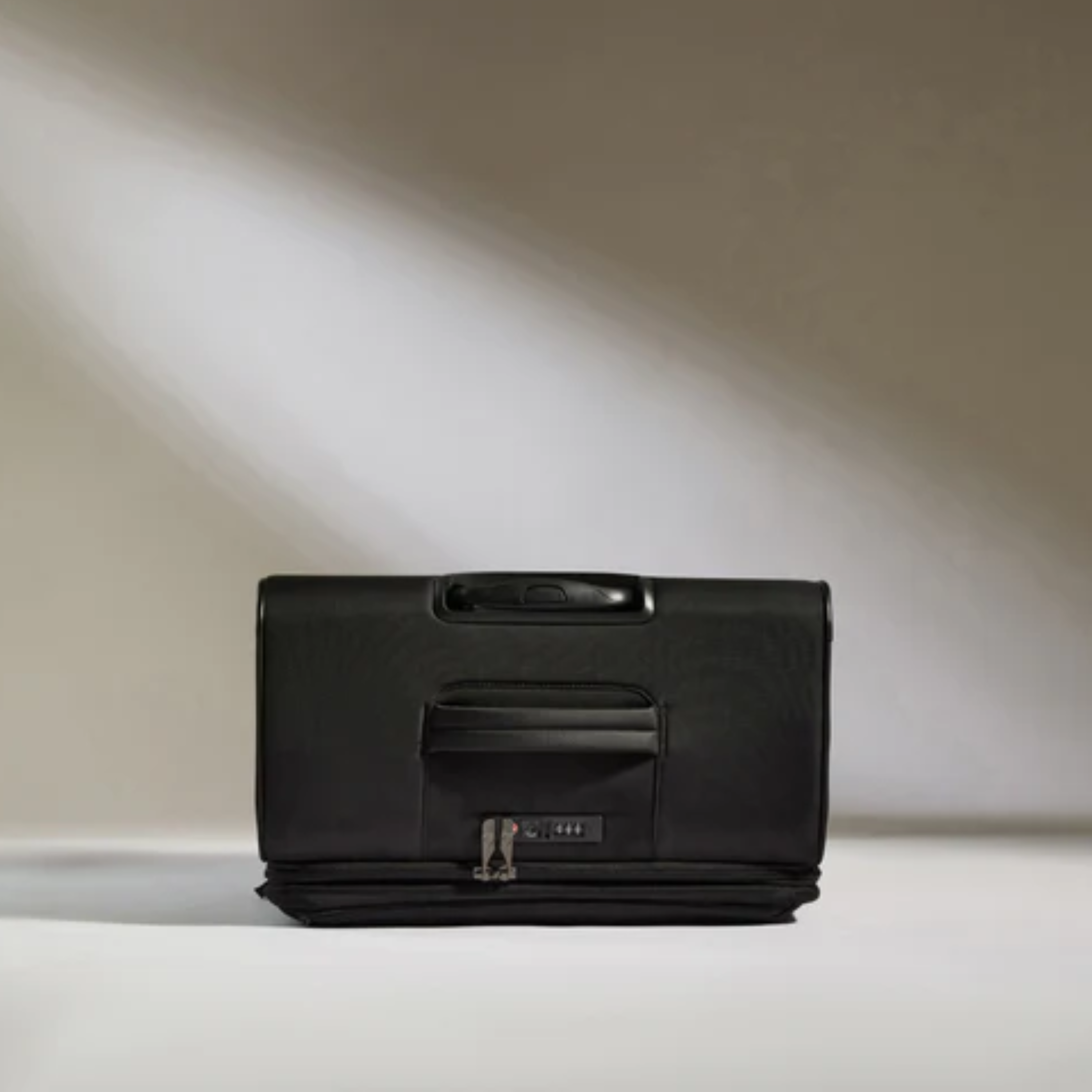 Soft Stripe Large Luggage 28 Inch-Black