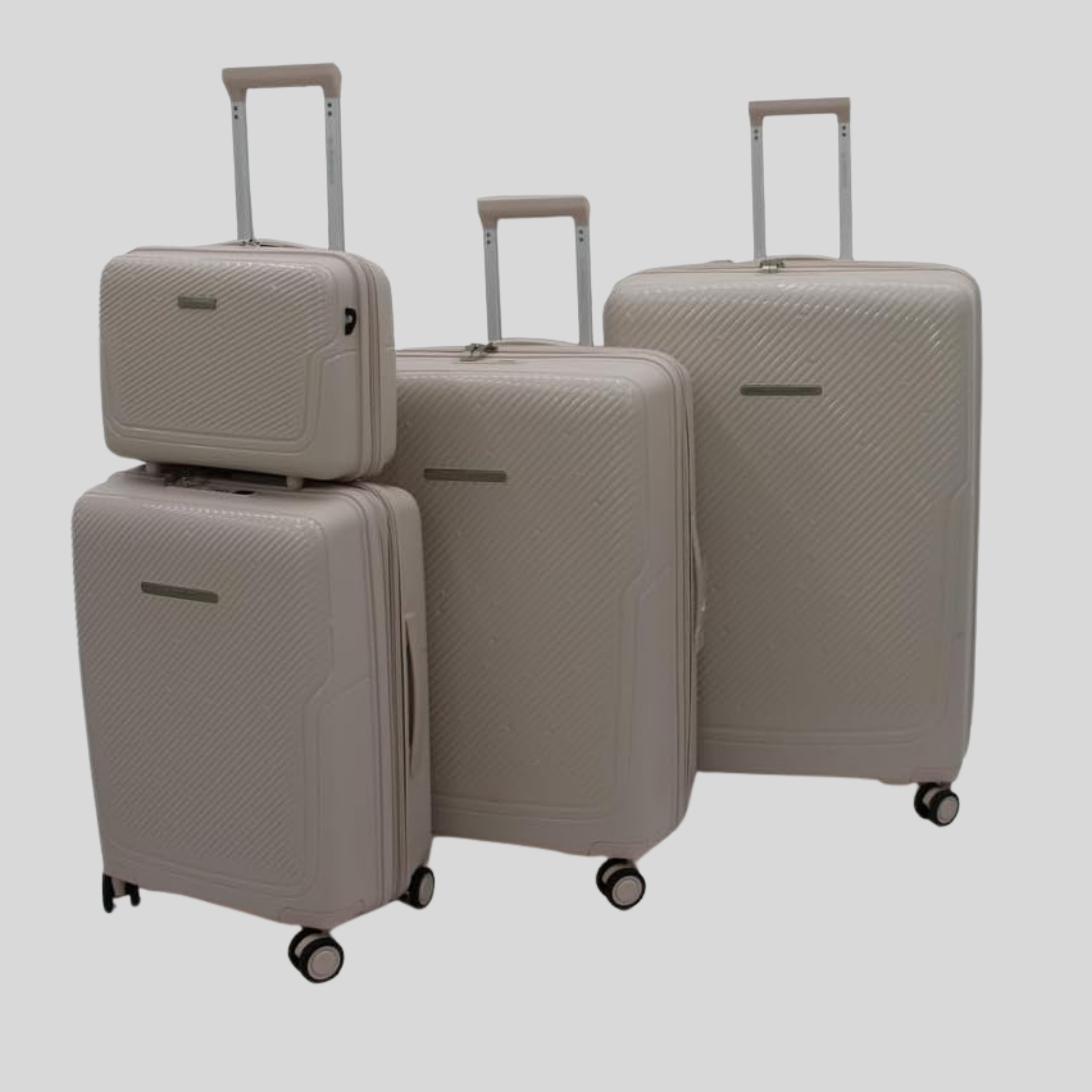 Unbreakable 4 Wheel Luggage Set of 4