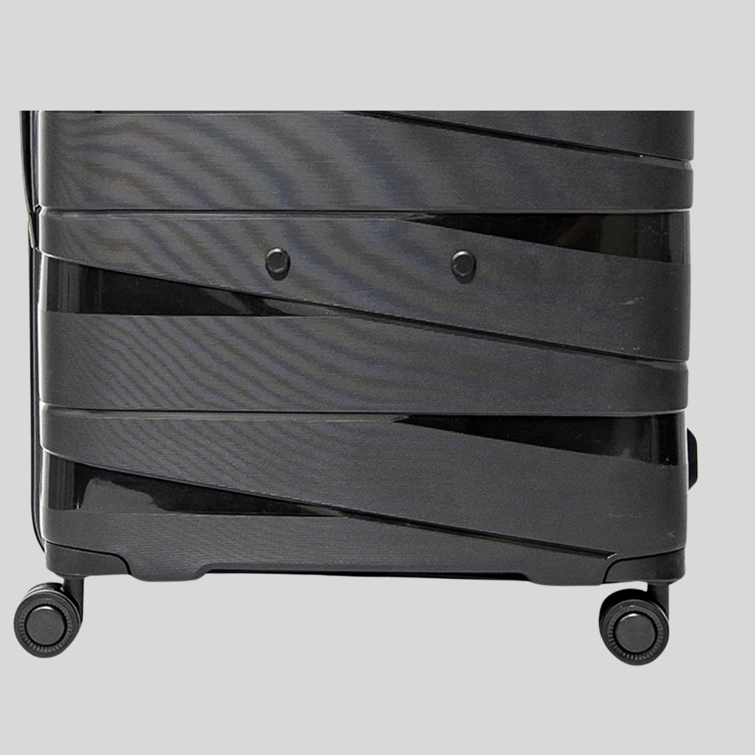 Nova Unbreakable Luggage Set of 4-Black