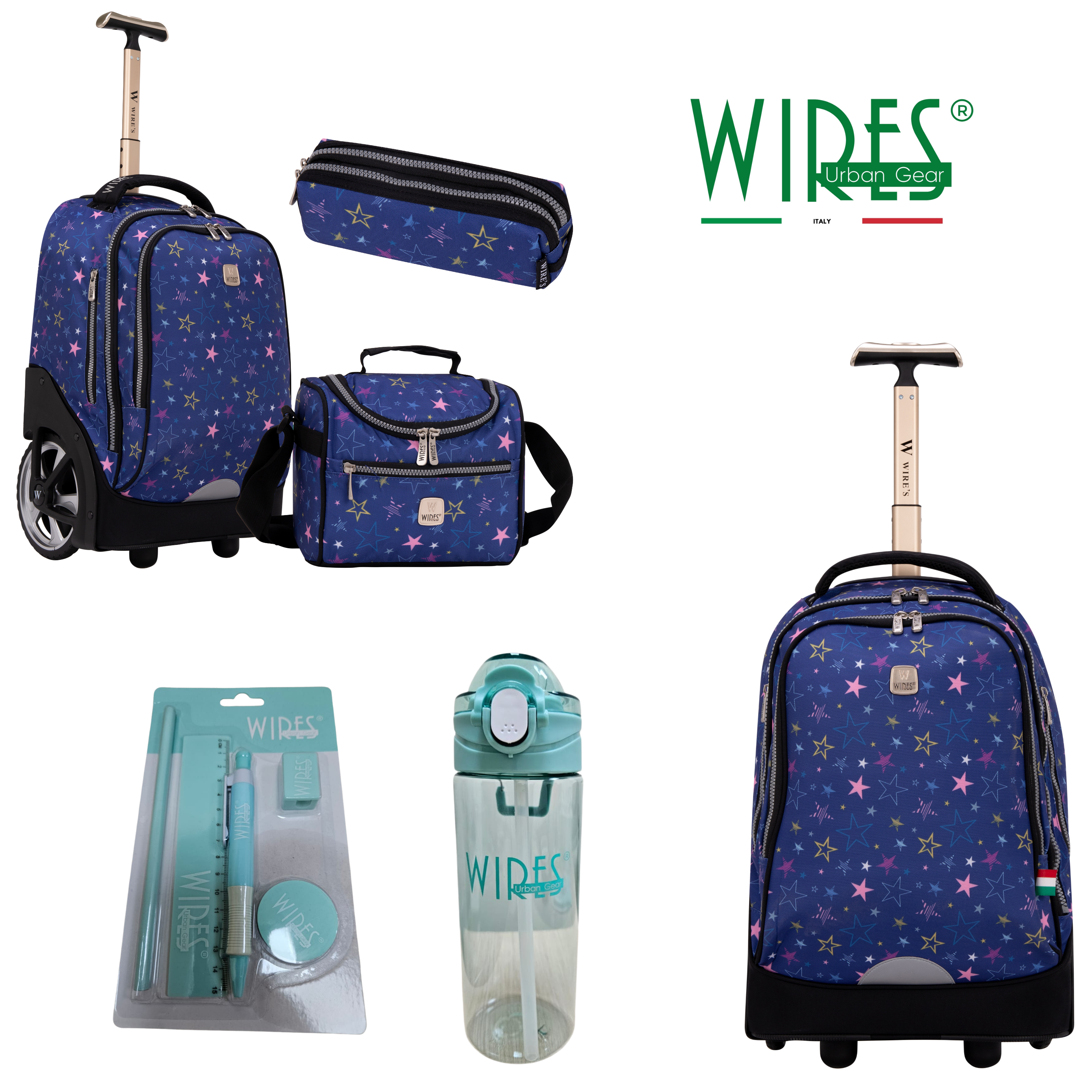 Big Wheel School Trolley - Set of 5