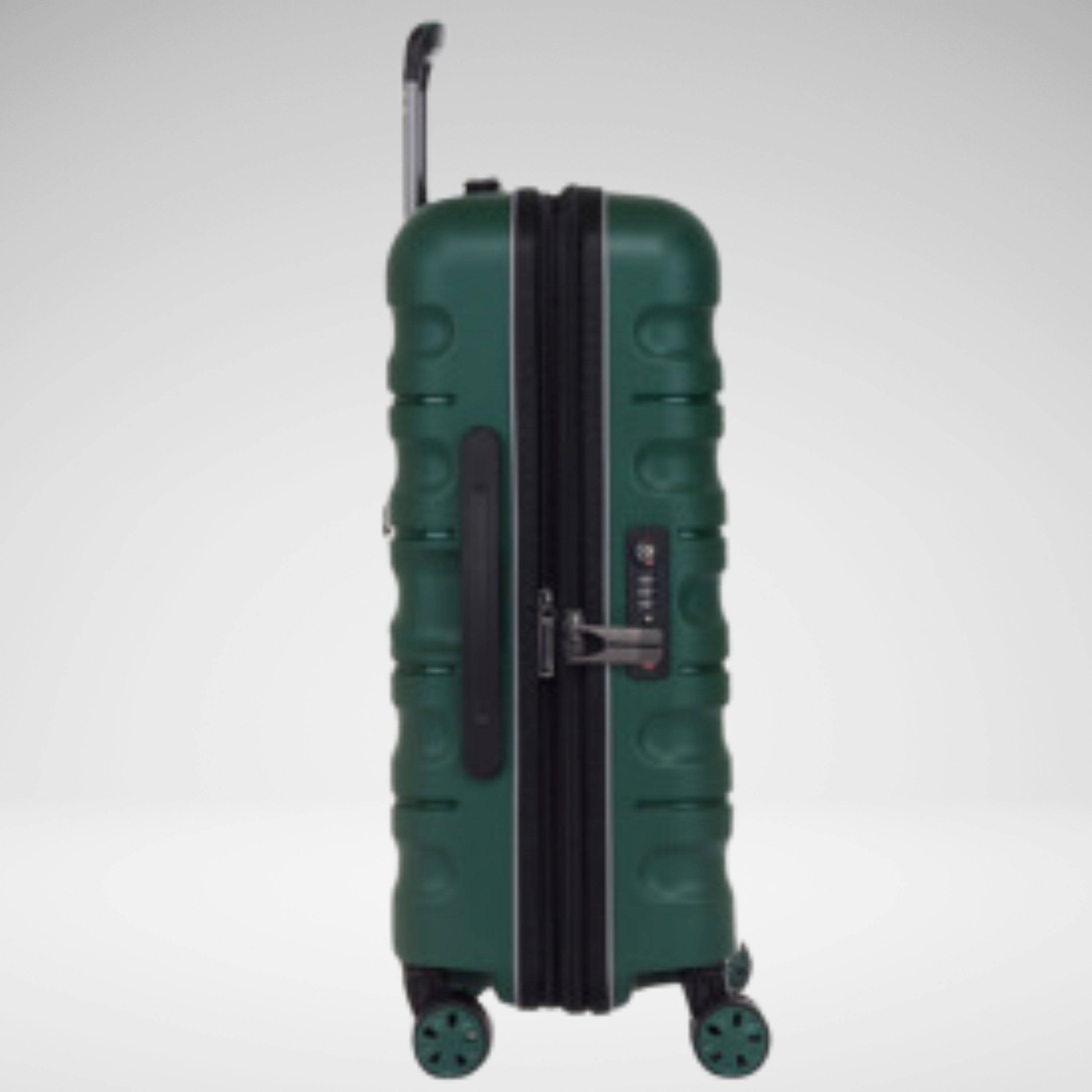 Juno Large Unbreakable Luggage 28 Inch-Forest green