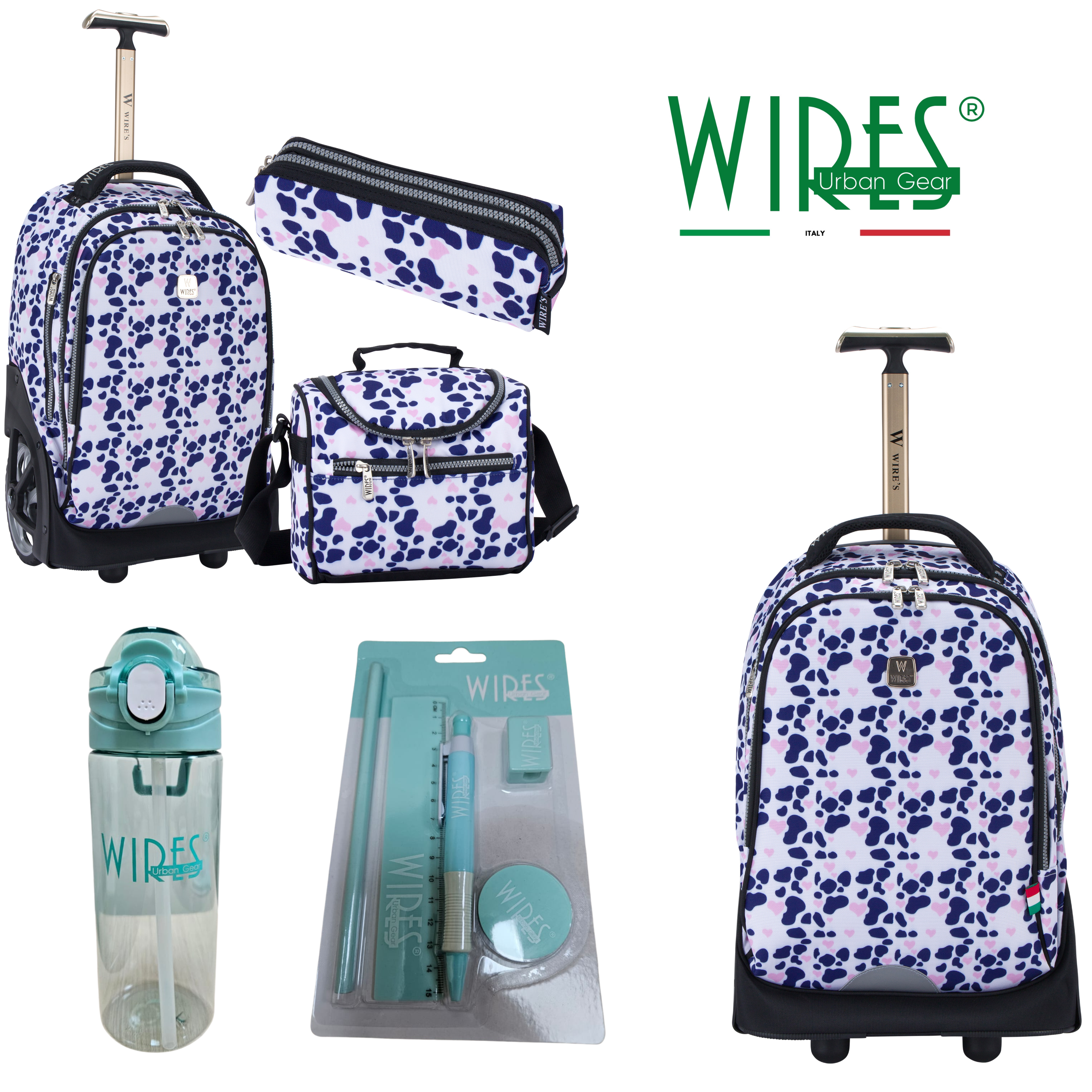 Big Wheel School Trolley - Set of 5