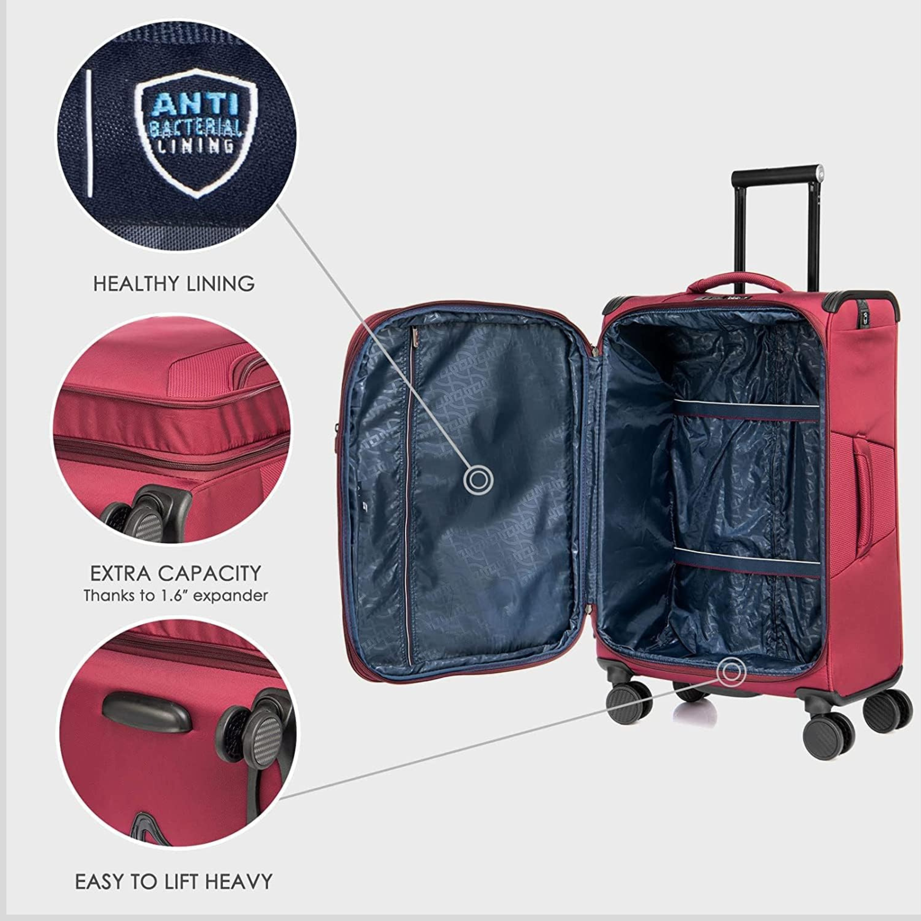 Toledo 2.0 Luggage Set of 3