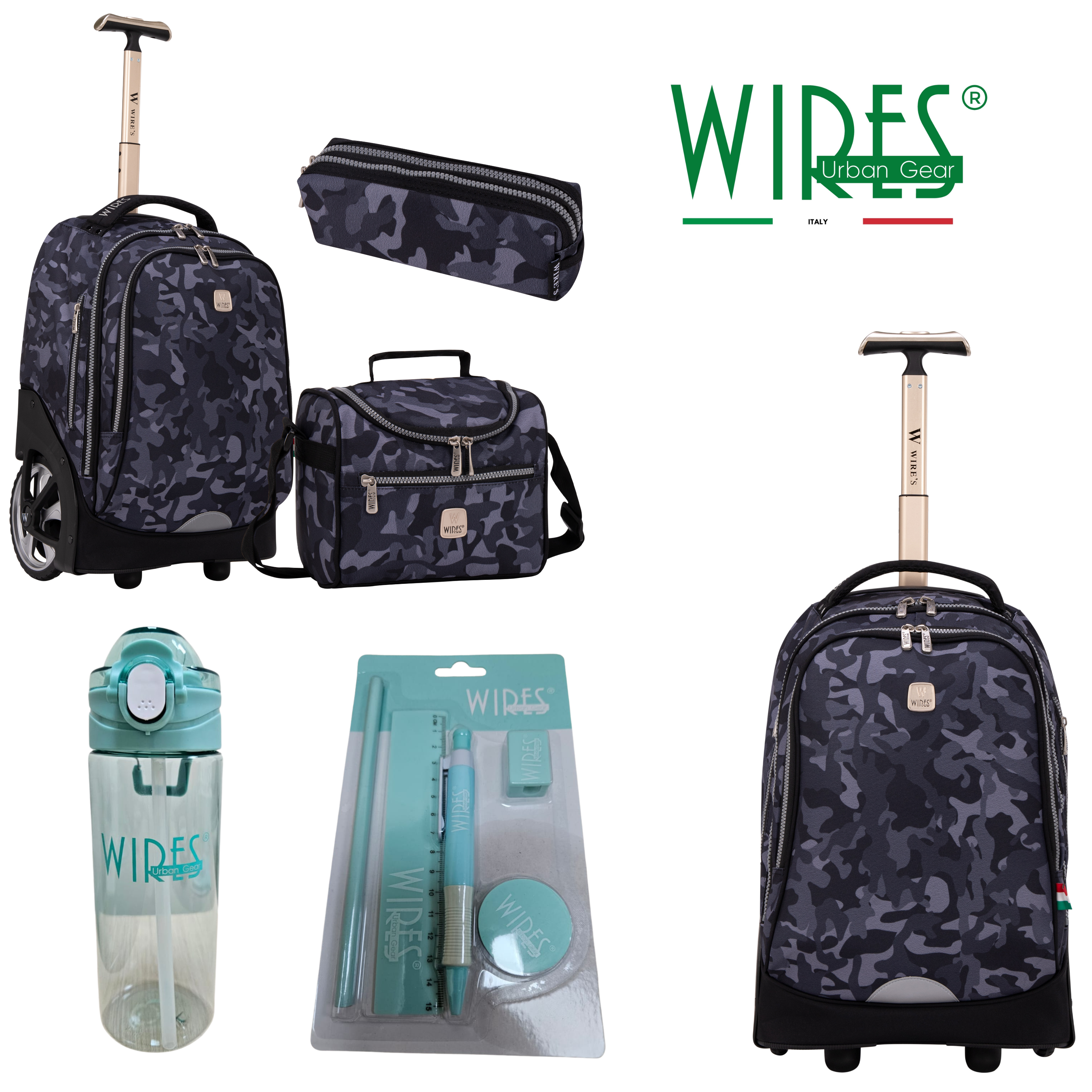 Big Wheel School Trolley - Set of 5