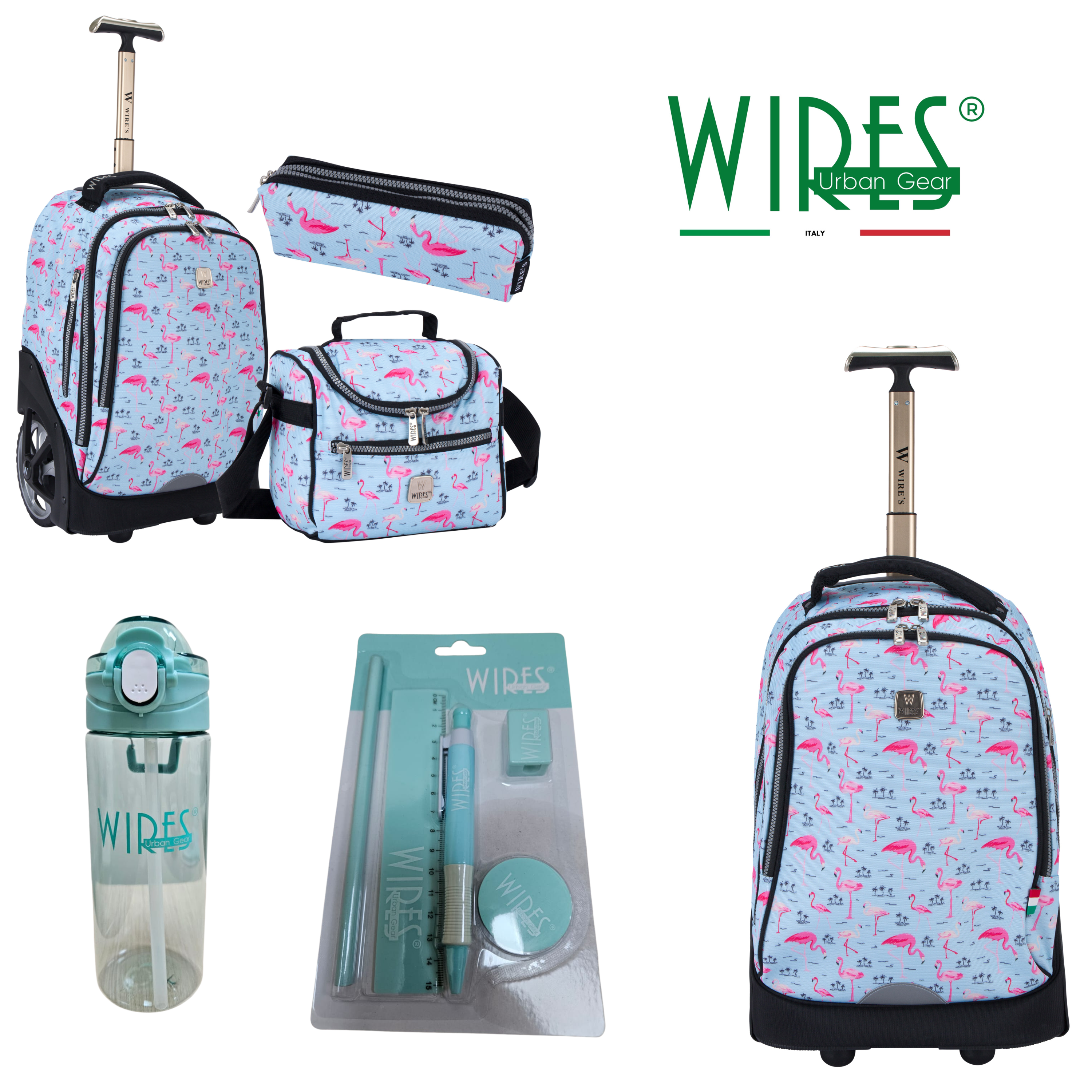 Big Wheel School Trolley - Set of 5