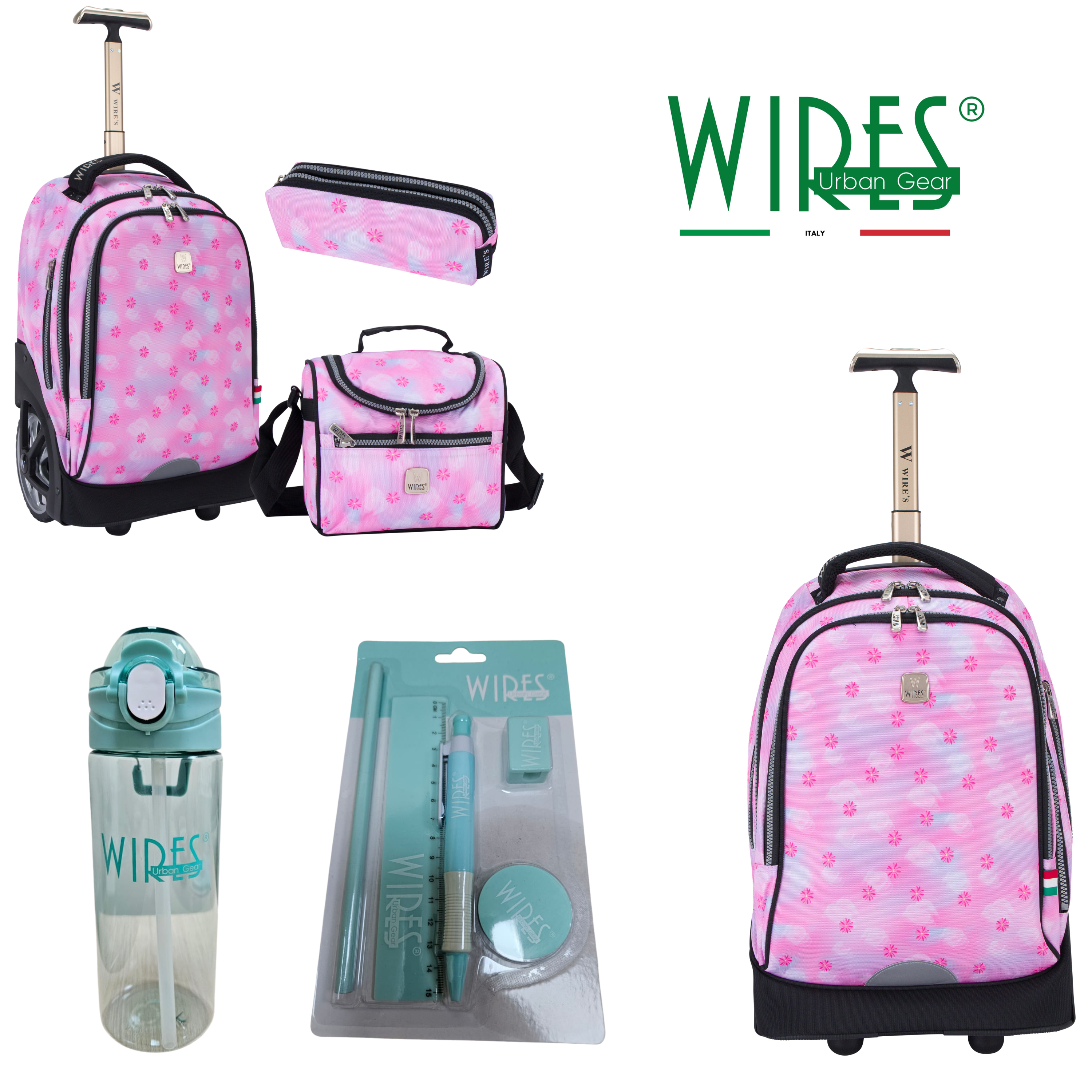 Big Wheel School Trolley - Set of 5