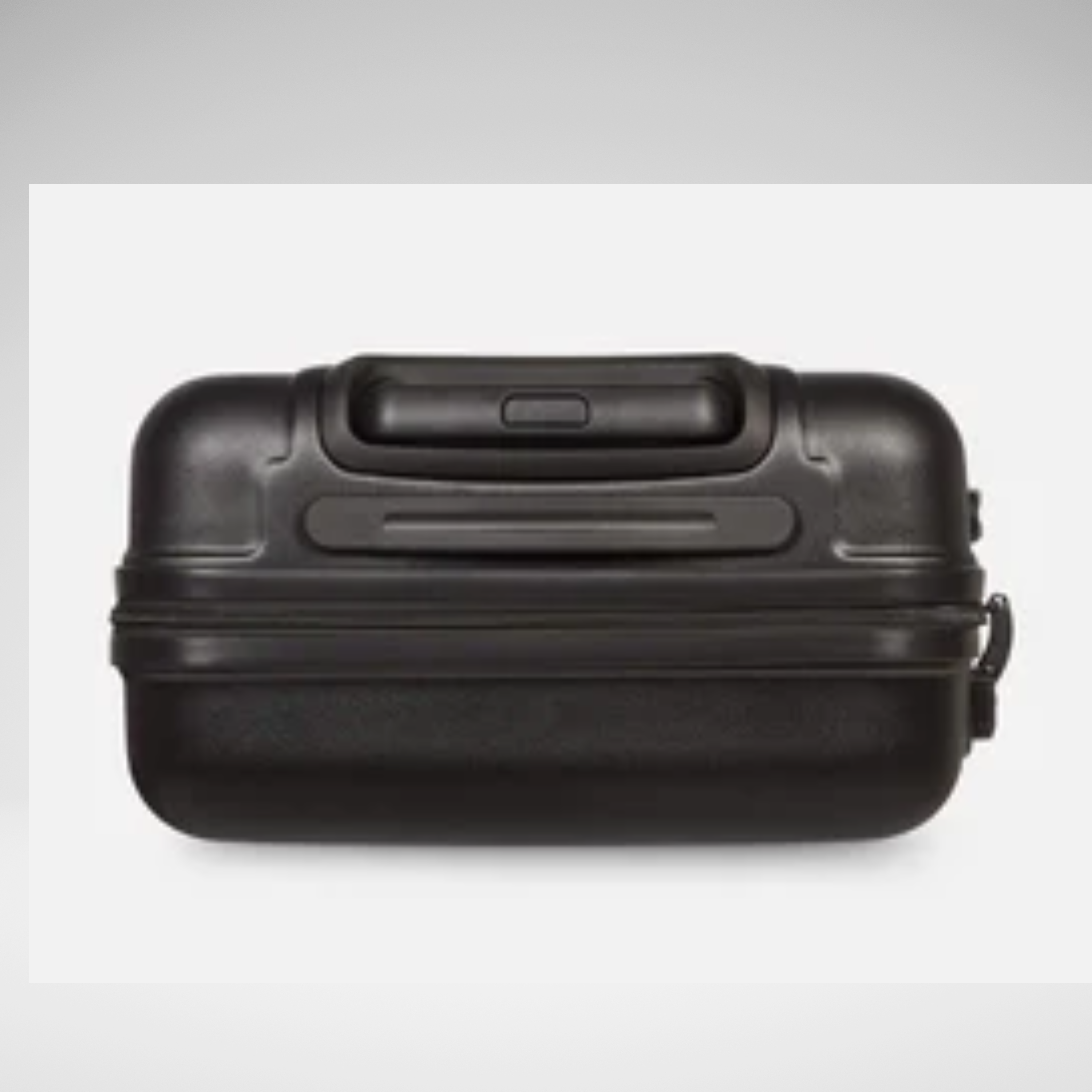 Logo Polycarbonate Large Suitcase 28 Inch-Black