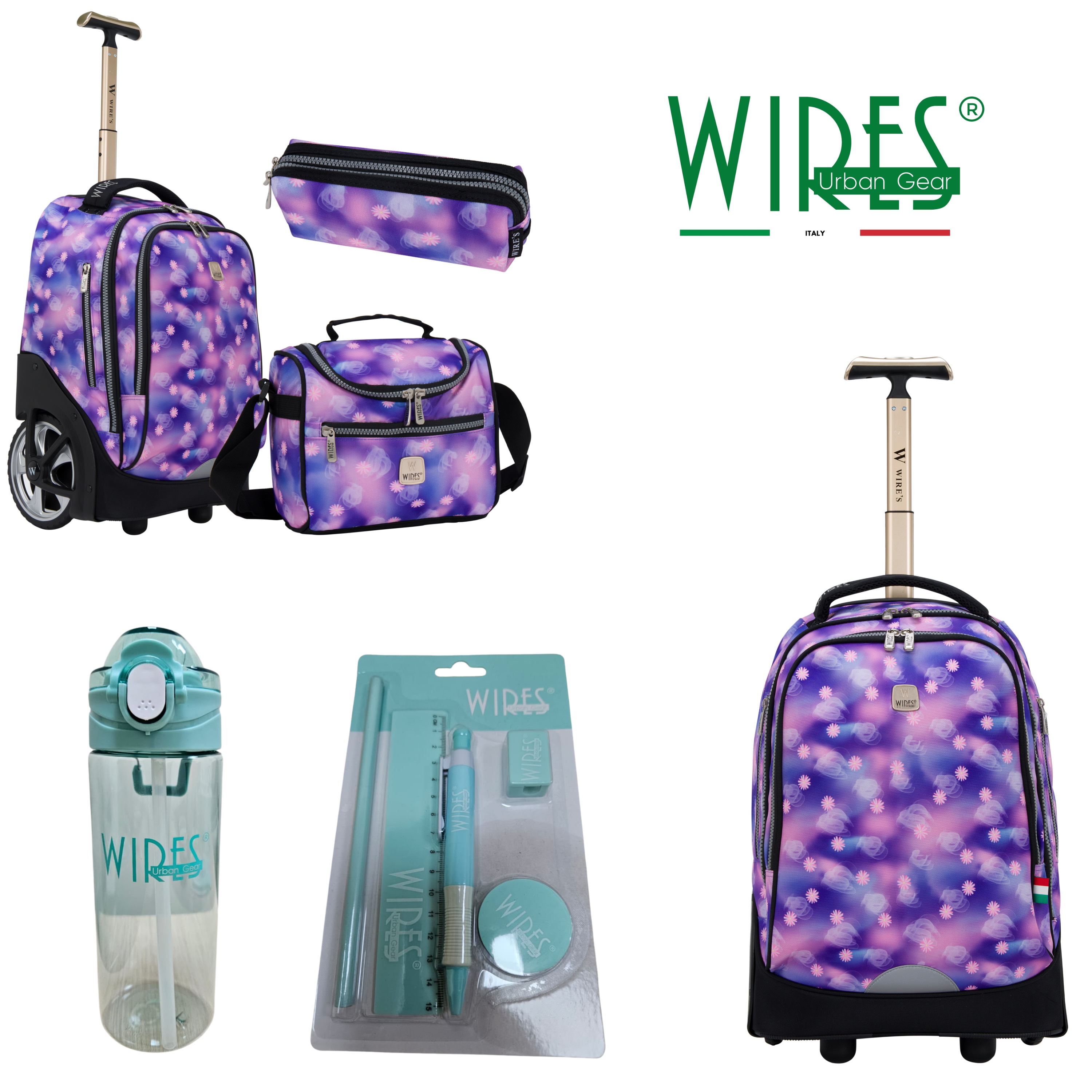 Big Wheel School Trolley - Set of 5