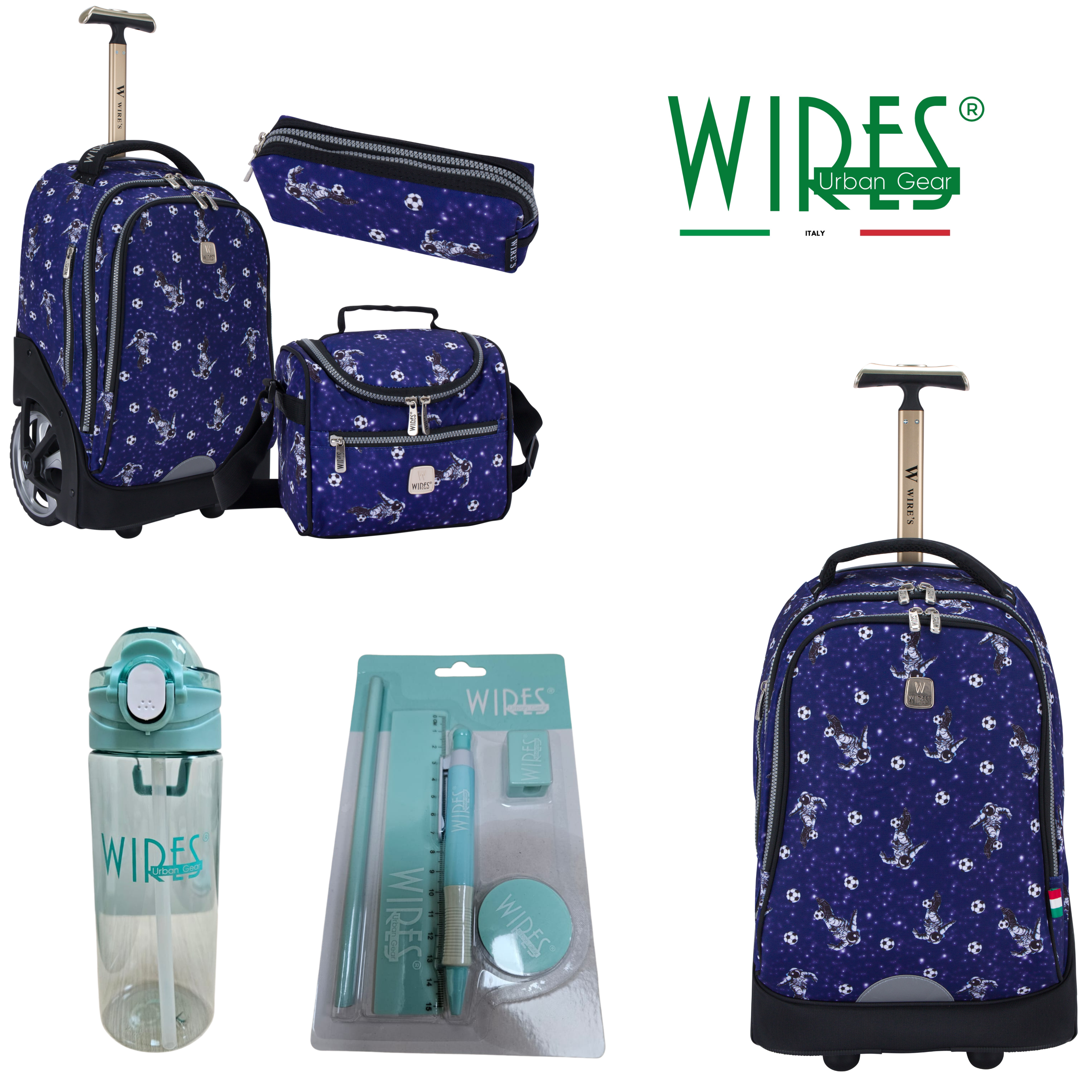 Big Wheel School Trolley - Set of 5
