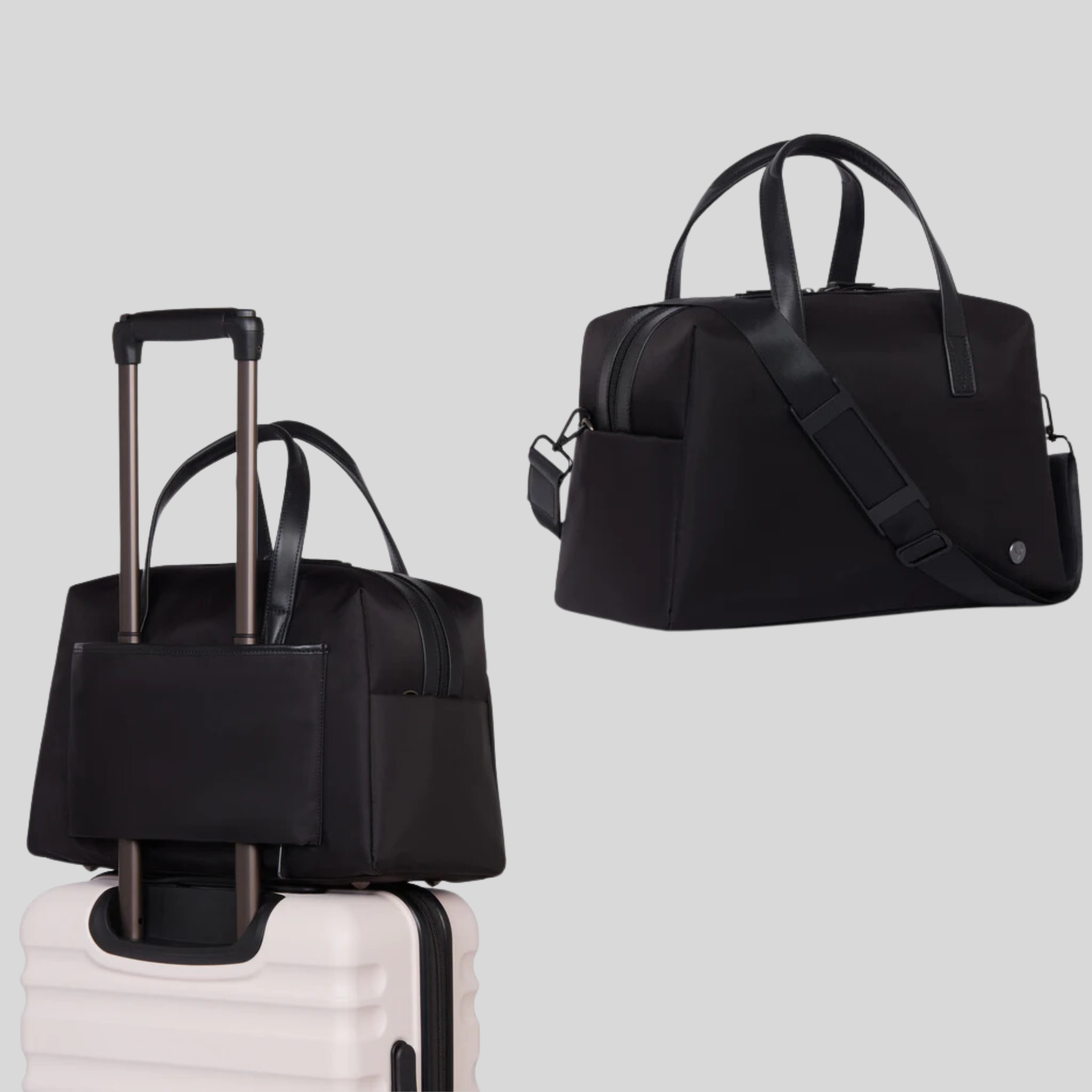 Chelsea Essential Overnight Bag in Black