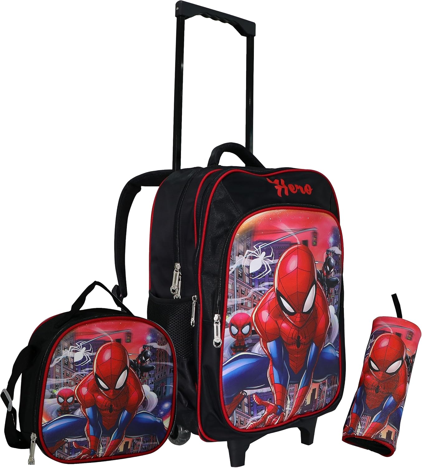 School Rolling Backpack - Set of 3