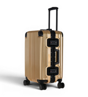 Lushberry BAKER Small 20 Inch Polycarbonate Spinner Suitcase