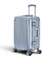 Lushberry BAKER Small 20 Inch Polycarbonate Spinner Suitcase