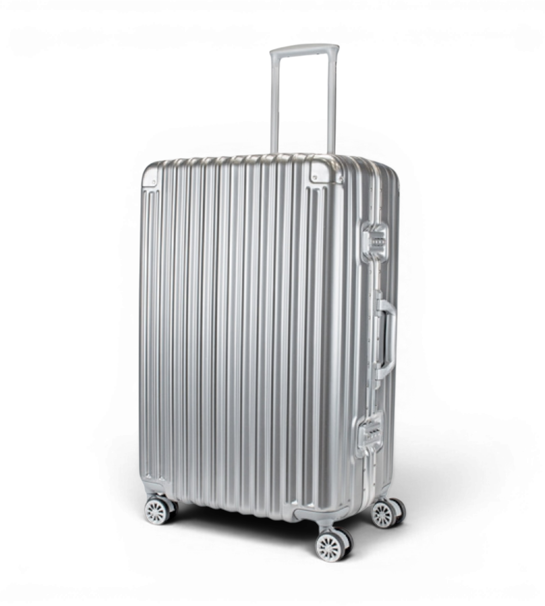 Lushberry BAKER Medium 26 Inch Polycarbonate Spinner Suitcase