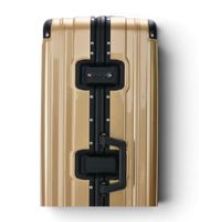 Lushberry BAKER Large 30 Inch Polycarbonate Spinner Suitcase