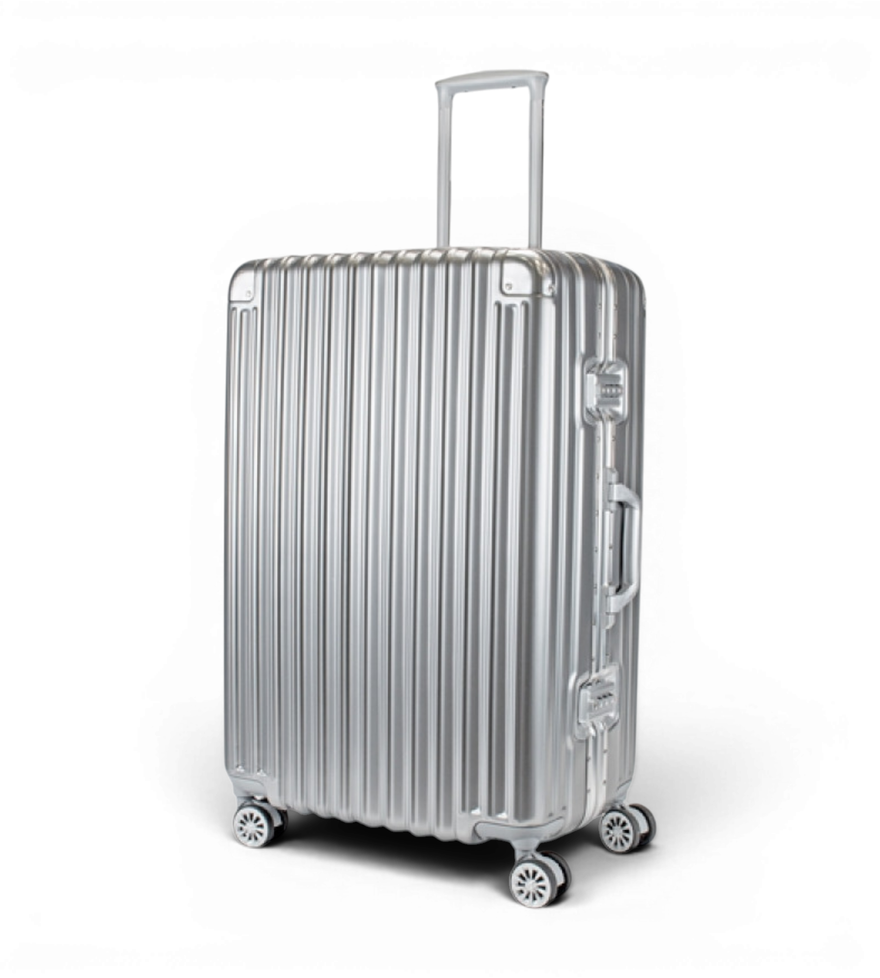 Lushberry BAKER Large 30 Inch Polycarbonate Spinner Suitcase