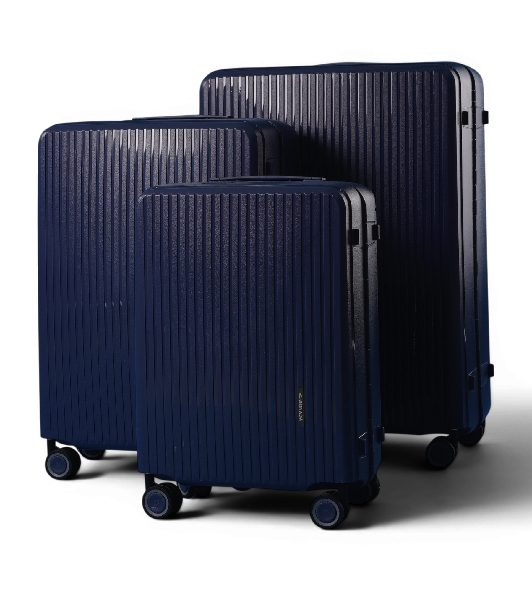 Sonada Burgos 3 Piece Polycarbonate Luggage Set