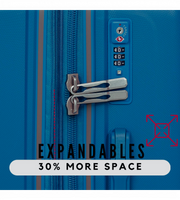 Sonada Cape Town 4 Piece Polycarbonate Luggage Set