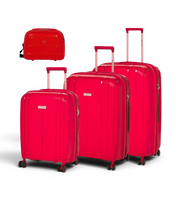Sonada Cape Town 4 Piece Polycarbonate Luggage Set