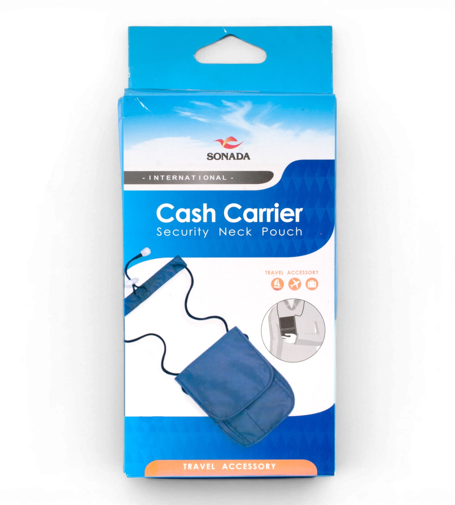 Sonada Cash Carrier Travel Organizer