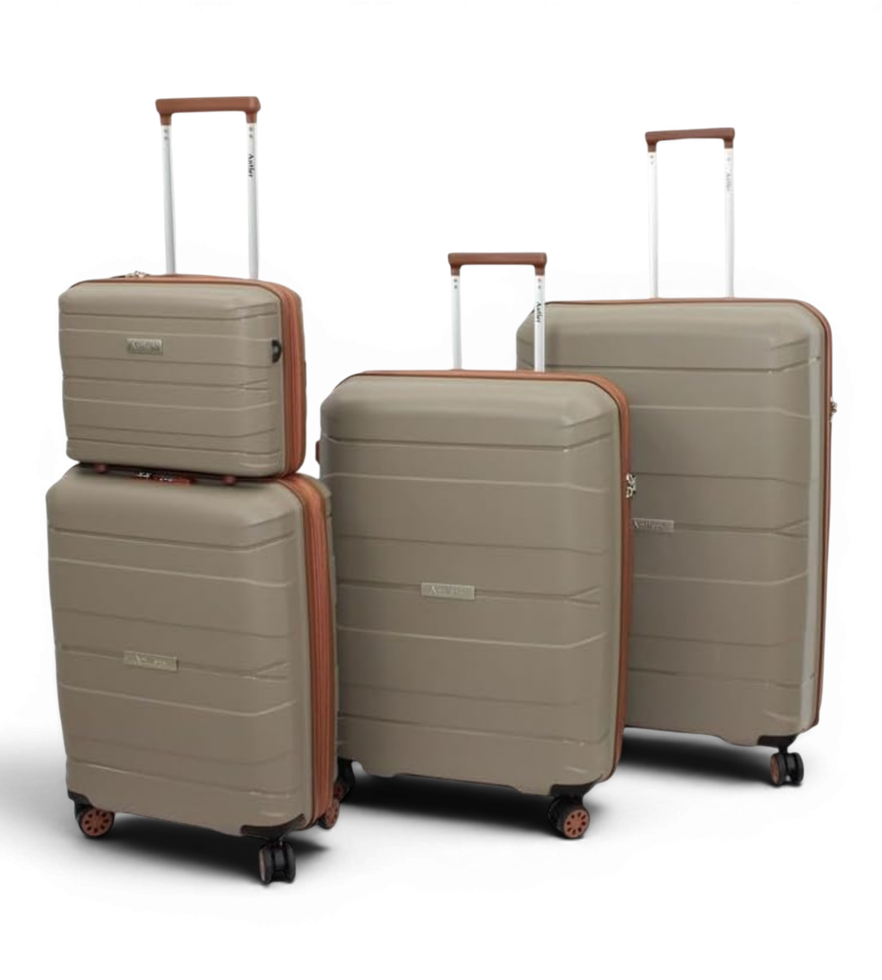 Antler Challenger 4 Piece Polypropylene Luggage Set
