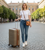 Antler Challenger 4 Piece Polypropylene Luggage Set