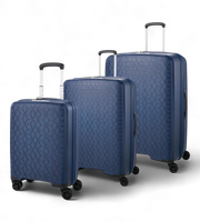Verage Diamond 3 Piece Polycarbonate Luggage Set