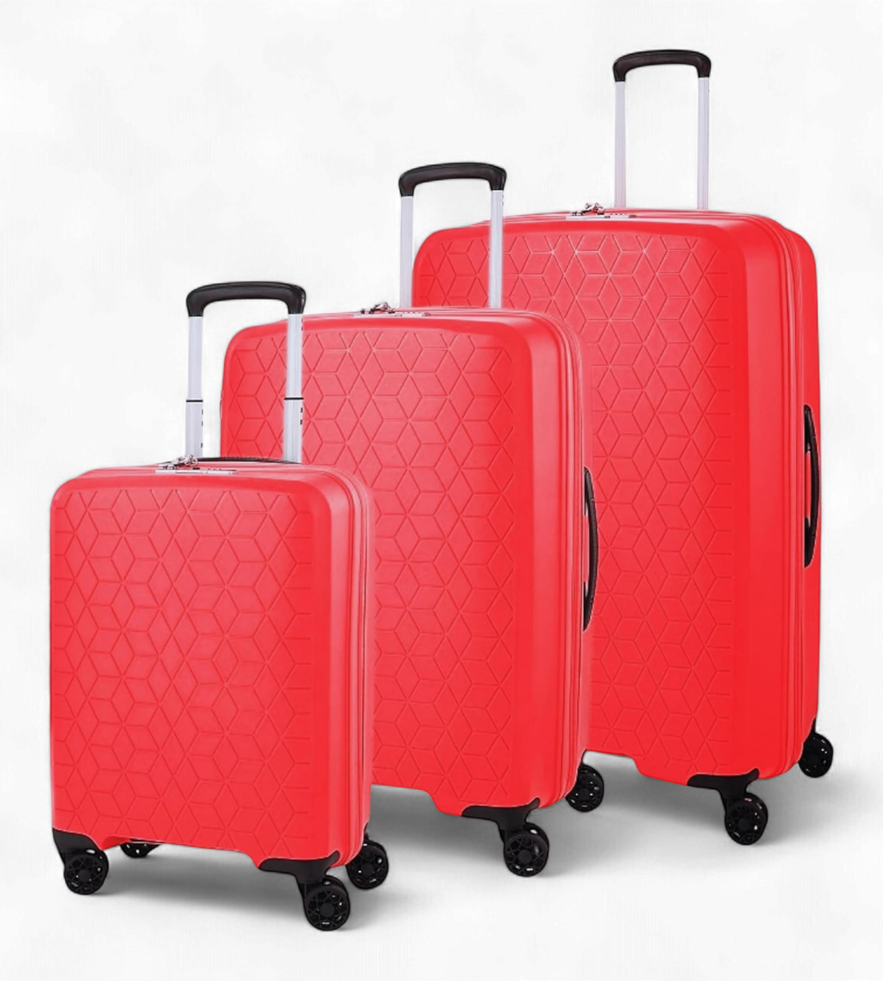 Verage Diamond 3 Piece Polycarbonate Luggage Set