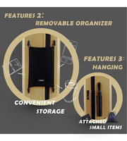 Verage Freeland 3 Piece Soft Shell Spinner Luggage Set