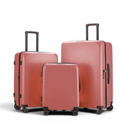 Verage Freeland 3 Piece Soft Shell Spinner Luggage Set