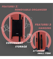 Verage Freeland 3 Piece Soft Shell Spinner Luggage Set