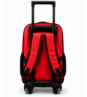 Red Race Car School Trolley Set 18 Inch complete school set view