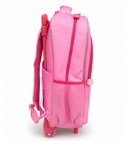 Princess School Trolley Set 18 Inch trolley back view with shoulder straps