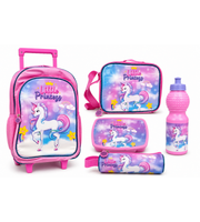 Ponytail School Trolley Set 18 Inch trolley front view