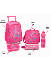 Flamingo School Trolley Set 18 Inch complete school set view
