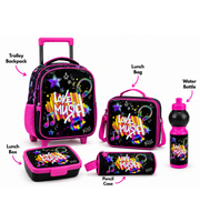 Love Music School Trolley Set 18 Inch matching lunch bag view