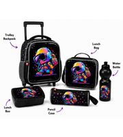 Robot School Trolley Set 18 Inch matching lunch bag view