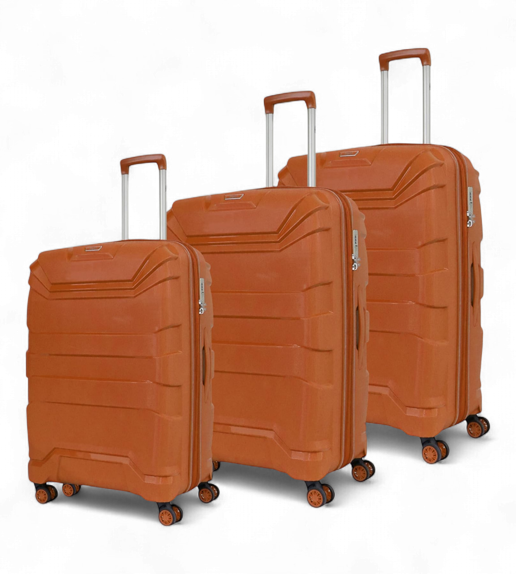 Track Hamilton 3 Piece Polycarbonate Luggage Set